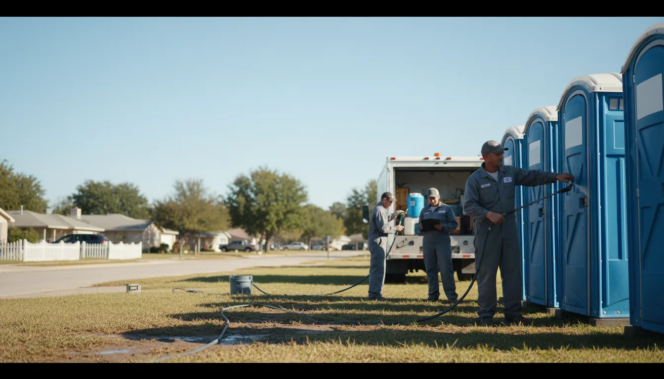 Long-Term Portable Toilet Rental in Guys, TN near me
